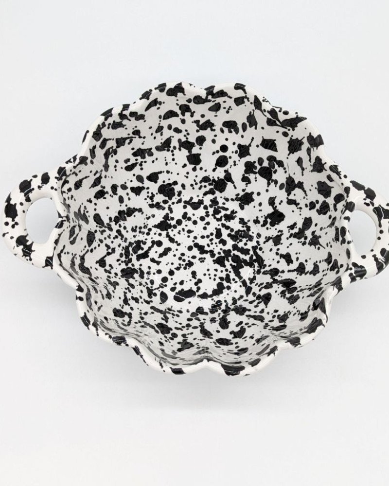 Skål med handtag -svart Skål med handtag -svart