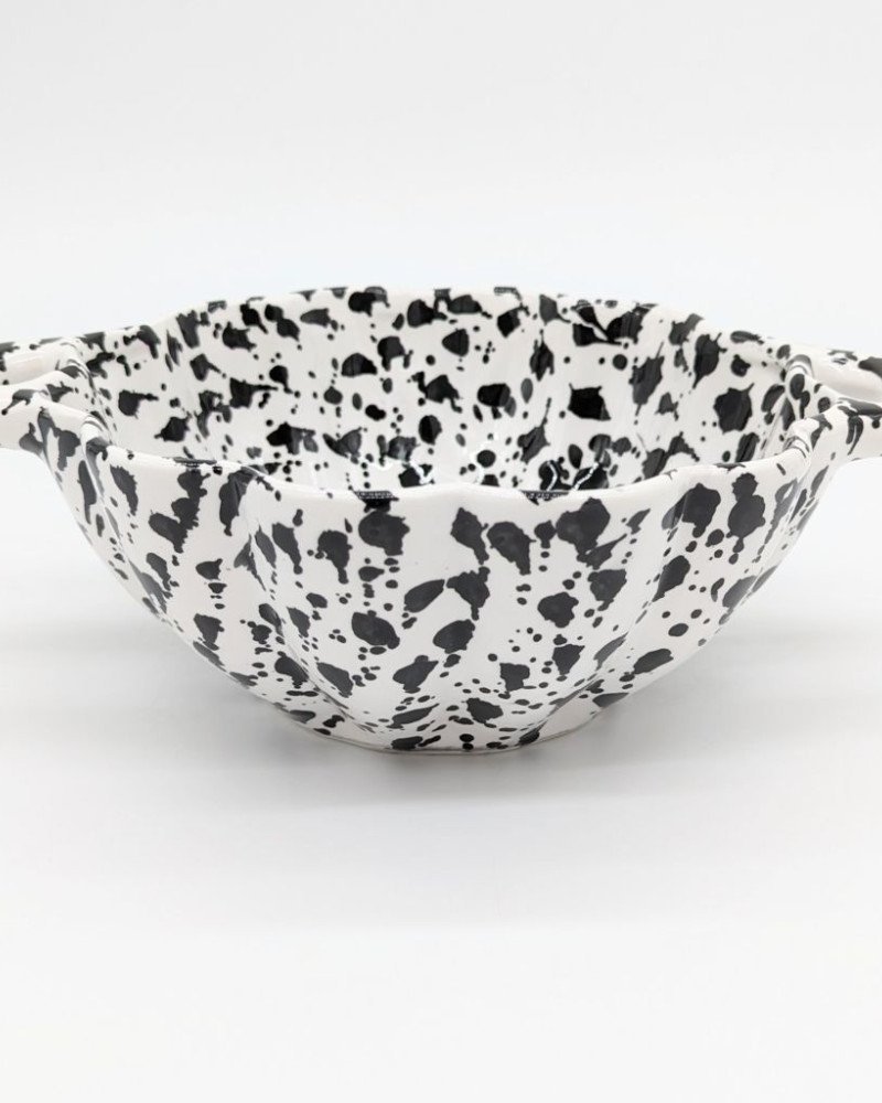 Skål med handtag -svart Skål med handtag -svart