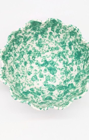 Skål med handtag -Turkos Skål med handtag -Turkos