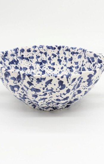 Skål med handtag -Blå Skål med handtag -Blå