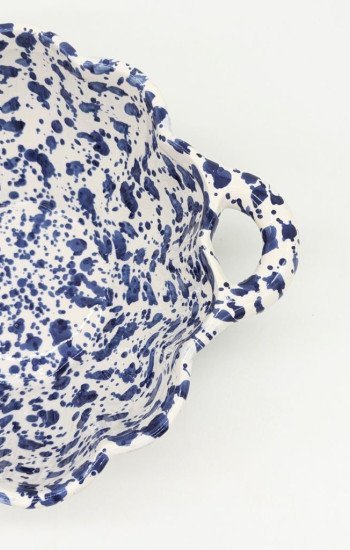 Skål med handtag -Blå Skål med handtag -Blå