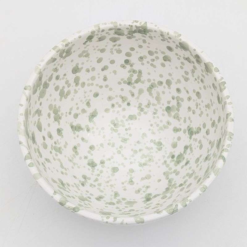 Pistachio- Prickig Keramisk Skål 12,16,20cm