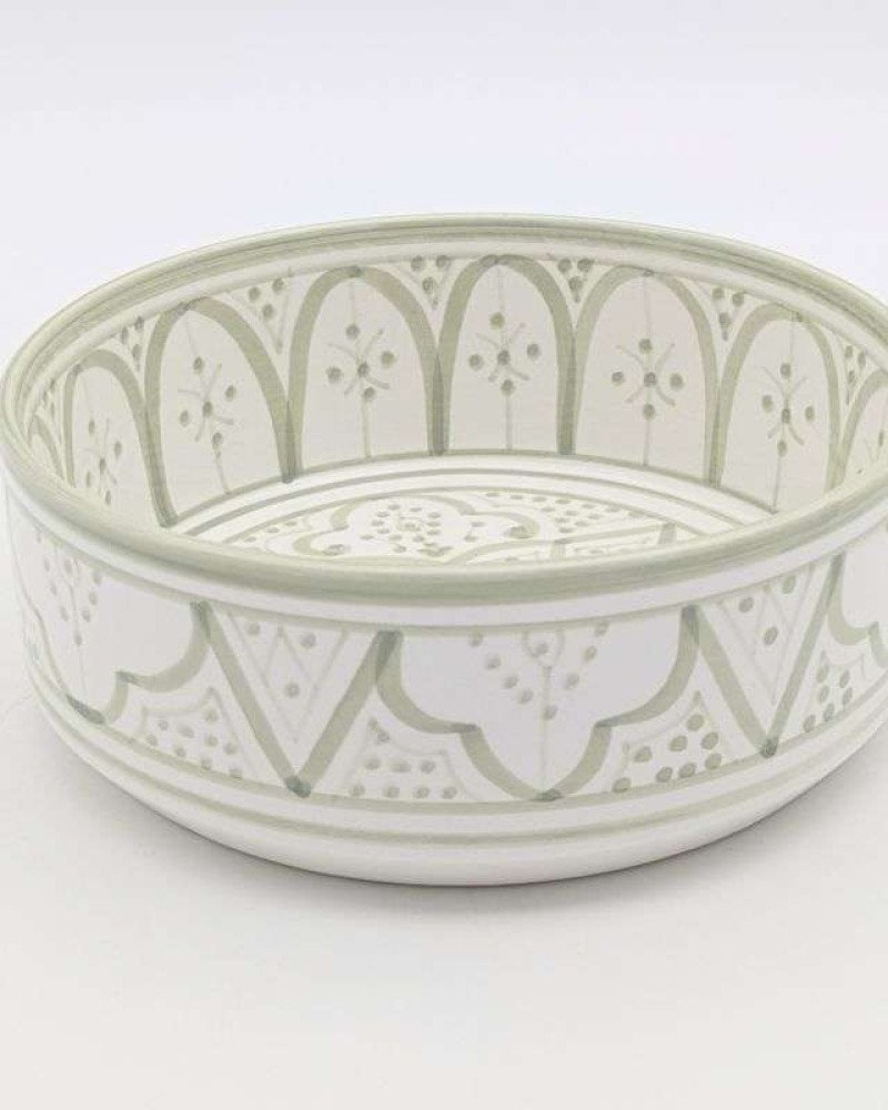 Handgjord pistachios keramik skål - klassiskt mönster (grossist) Handgjord pistachios keramik skål - klassiskt mönster (grossist)