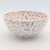 Rosa Prickig Keramisk Skål 12,16,20cm Rosa Prickig Keramisk Skål 12,16,20cm