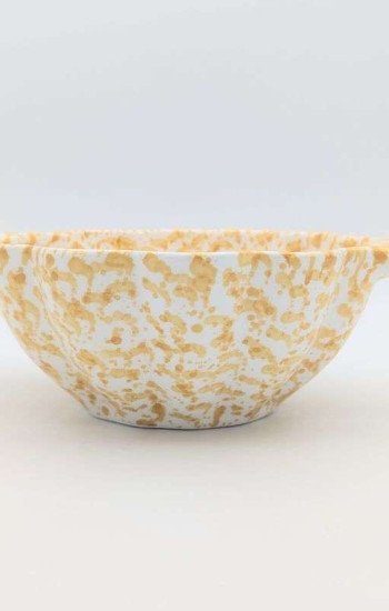 Skål med handtag -Gul Skål med handtag -Gul