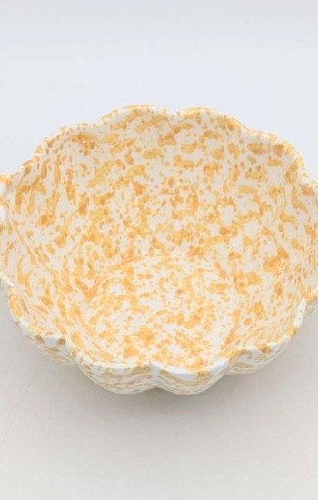 Skål med handtag -Gul Skål med handtag -Gul