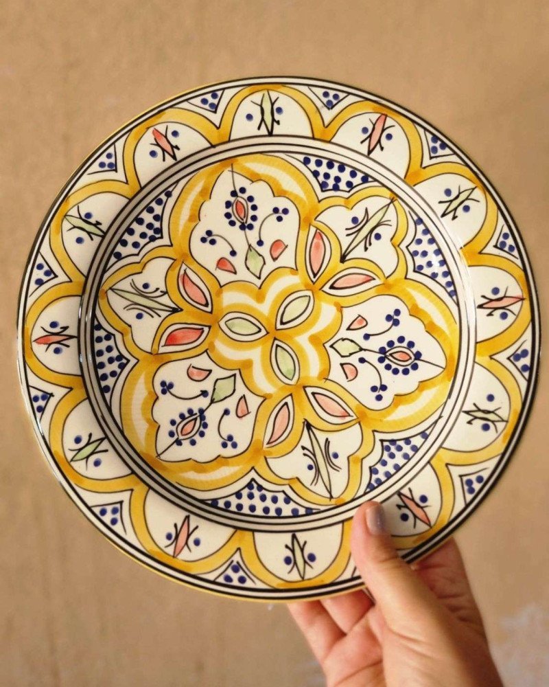 Keramik fat Gul -22,27,35,40 cm Keramik fat Gul -22,27,35,40 cm