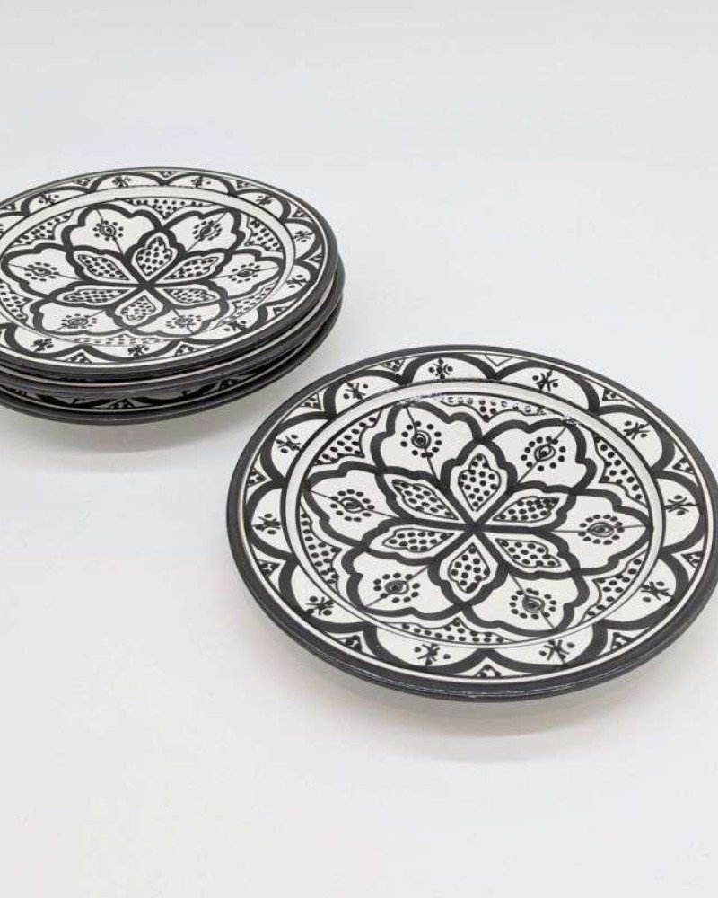 Keramik Fat Svartvit-22,27,35,40 cm Keramik Fat Svartvit-22,27,35,40 cm