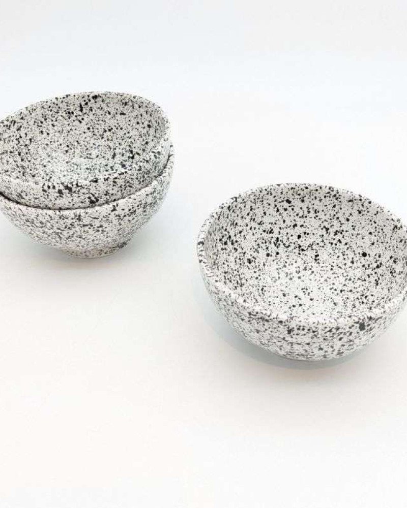 keramik skål Prickig -18cm keramik skål Prickig -18cm