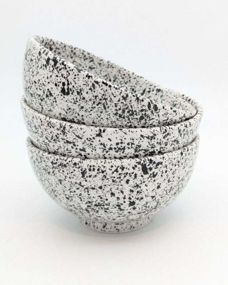 keramik skål Prickig -18cm keramik skål Prickig -18cm