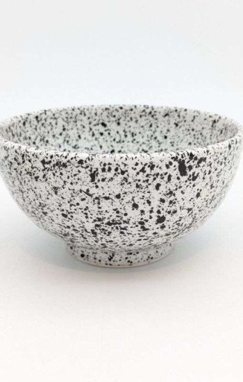 keramik skål Prickig -15cm keramik skål Prickig -15cm