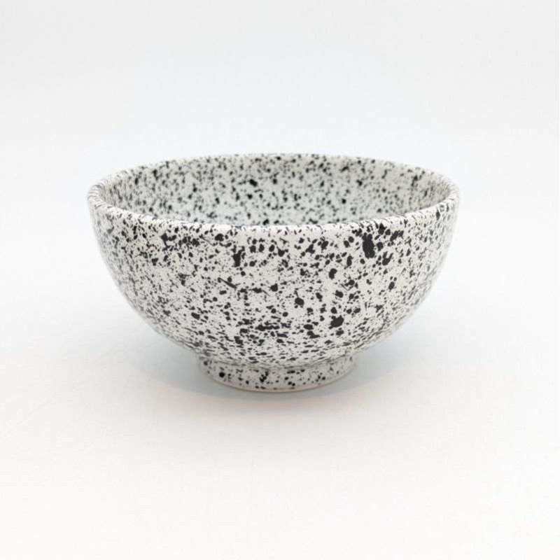 keramik skål Prickig -15cm
