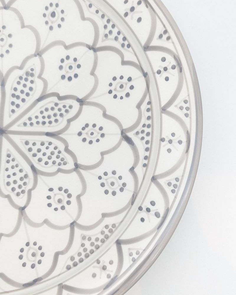 Keramik Fat Gråvit-22,27,35,40 cm Keramik Fat Gråvit-22,27,35,40 cm