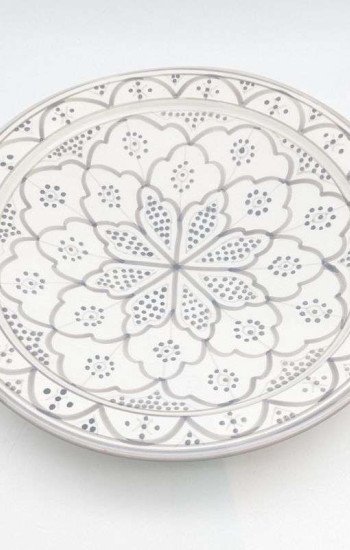 Keramik Fat Gråvit-22,27,35,40 cm Keramik Fat Gråvit-22,27,35,40 cm