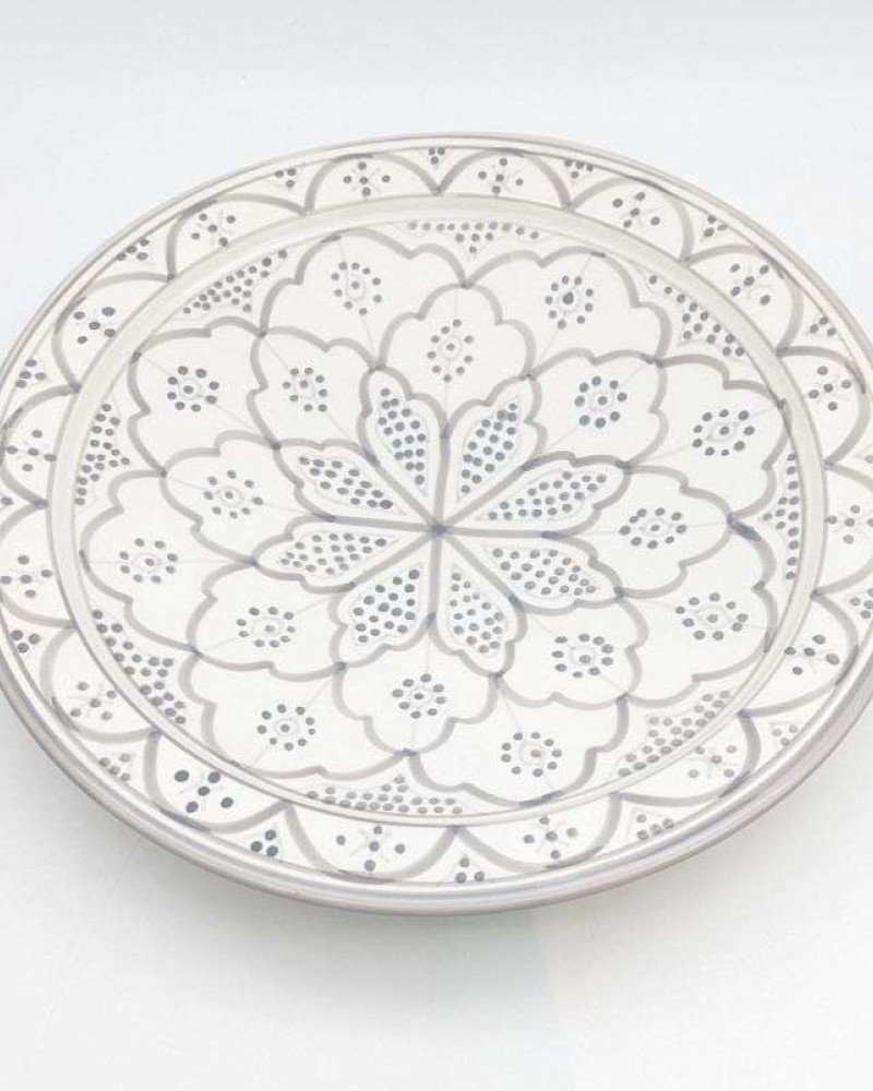 Keramik Fat Gråvit-22,27,35,40 cm Keramik Fat Gråvit-22,27,35,40 cm