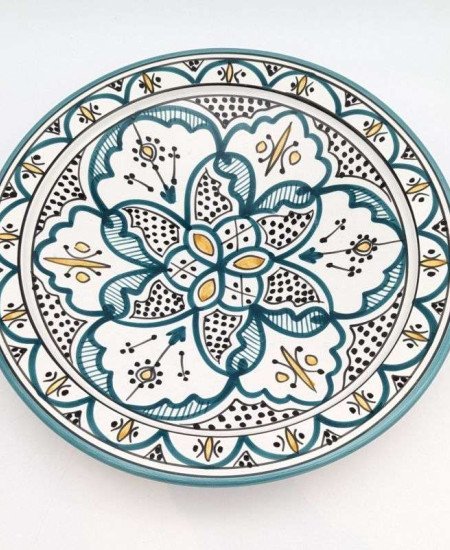 Keramik fat klassisk Turkos-22,27,35,40 cm