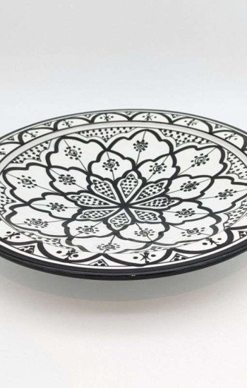 Keramik Fat Svartvit-22,27,35,40 cm Keramik Fat Svartvit-22,27,35,40 cm