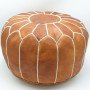 Sittpuff -Marockansk skinnpuff Cognac Sittpuff -Marockansk skinnpuff Cognac