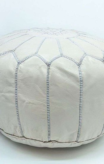Sittpuff -Marockansk skinnpuff grå