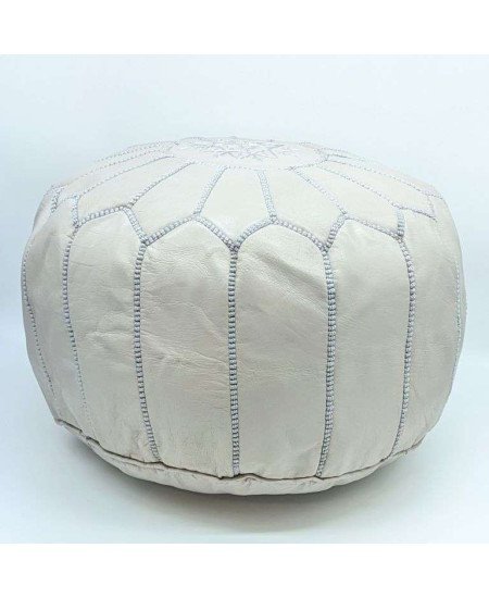 Sittpuff -Marockansk skinnpuff grå