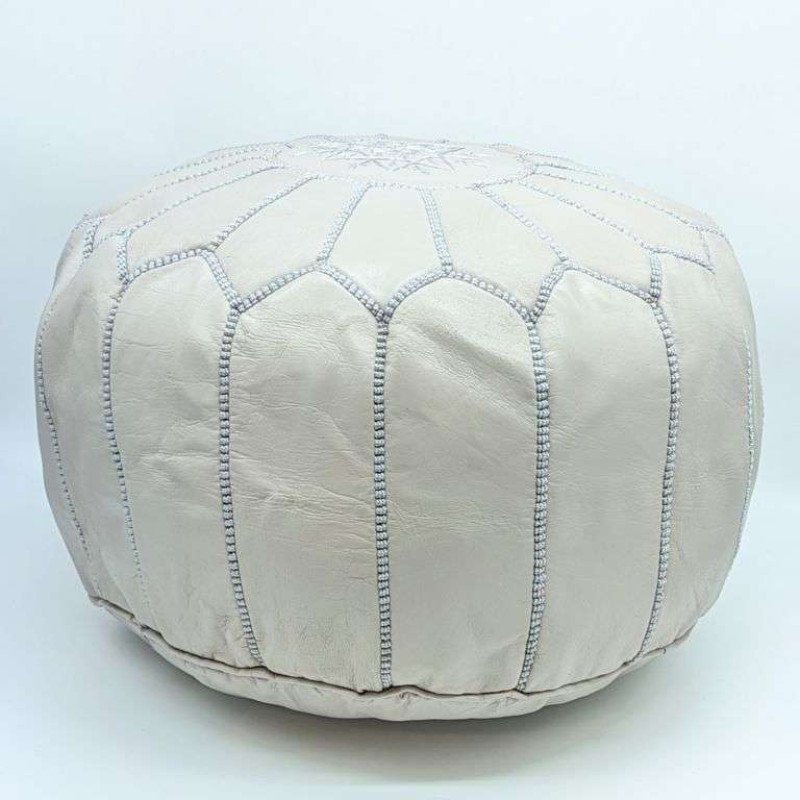 Sittpuff -Marockansk skinnpuff grå