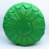Sittpuff -Marockansk skinnpuff grön