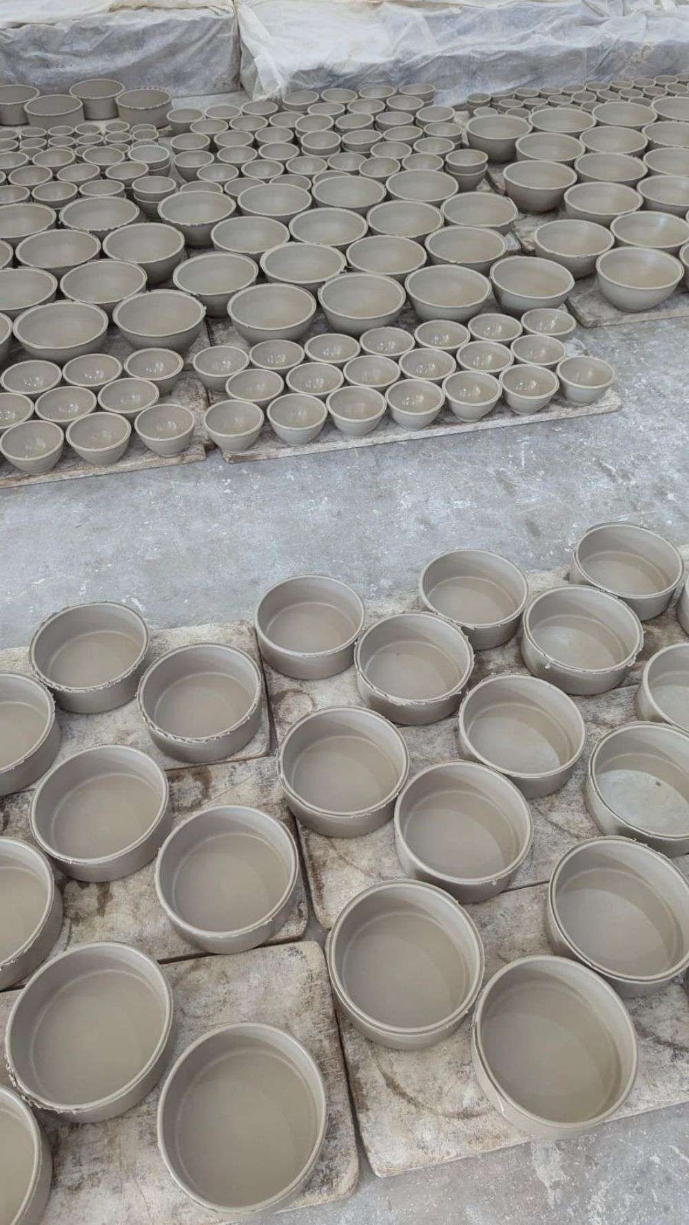 Keramikproduktion